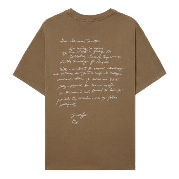 Admission Letter Tee